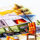 Our Weekend Counted Cross Stitch Kit by Magic Needle 70-26