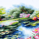 The Water Lily Pond Counted Cross Stitch Kit by Magic Needle 70-38