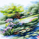 The Water Lily Pond Counted Cross Stitch Kit by Magic Needle 70-38