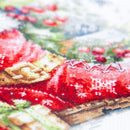 A Cherished Tradition Counted Cross Stitch Kit by Magic Needle 70-40