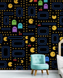 Pacman Wallpaper Mural.