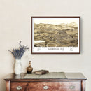 Vintage Map of Granville, New York 1886