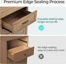 Nine Drawer Dresser Handcrafted Rustic Oakwood Finish