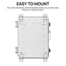 Outdoor Electrical Waterproof Junction Box, Transparent Cover