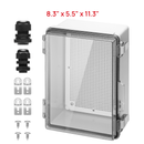 Outdoor Electrical Waterproof Junction Box, Transparent Cover