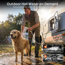 Rotorua 65K BTU RV Tankless Propane Water Heater with Door