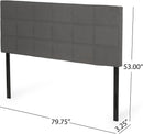 King Size Upholstered Headboard with Adjustable Modern Design