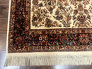 Karastan Rug 5.9 x 9, Ivory Sarouk