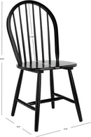 Home Camden 18 Inch Black Farmhouse Dining Chairs Set Of 2