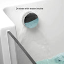 Nuvia Solstice 71-Inch Luxury 2-Person Acrylic Whirlpool Tub With LED Lights Jets And Faucet (SAK69173)