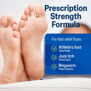Terbinafine Hydrochloride 1% for 1 Week Athlete’s Foot Treatment AntiFungal Cream Fast Symptom Relief & Prevents Recurrence 1 oz. (30 g) 5 Pack