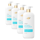 Dove Serum Body Wash Hydration Boost actively drenches dry skin with Hyaluronic Acid Serum 18.5 Fl Oz (Pack of 4)