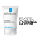La Roche-Posay Toleriane Double Repair Face Moisturizer,Daily Moisturizer Face Cream with Ceramide and Niacinamide for All Skin Types,Oil Free,Fragrance Free,(Pack of 2)