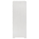 Ives 5-drawer Bedroom Chest of Drawers White High Gloss