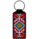 Ornament Key Chain Cross-stitch kit on artificial leather FLHL-021