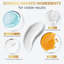 (2 Pack) Retinol Cream for Face with Collagen and Hyaluronic Acid - Anti Aging Wrinkle Cream for Women and Men - Day and Night Facial Moisturizer for Tightening and Skin Firming