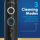 Waterpik Sonic-Fusion Flossing Electric Toothbrush Water Flosser, Black