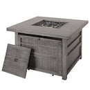 Darcy Aluminum Firepit Table