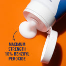 PanOxyl Acne Foaming Wash Benzoyl Peroxide 10% Maximum Strength antibacterial, 3 Oz, Pack of 2