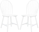 Dining Chairs 18 Inch Spindle Back Set Of Two Farmhouse