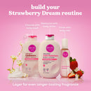 eos Cashmere Body Wash – Strawberry Dreams, Moisturizing Body Wash, Creamy Gel Formula, with Shea Butter, Glycerin, Vitamin E, pH Balanced, Sensitive Skin, Vegan, 16 fl oz