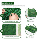 12pieces of 20 inch x 20 inch lawn wall panels, artificial lawn wall panels, green background decoration, boxwood fence wall panels, party, wedding, indoor, backyard, Christmas decoration, 33sq.FT