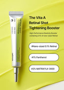 celimax The Vita A Retinal Shot Tightening Booster (Duo Set 15mlx2) | 0.1% Retinal, 3% Matryxyl, High-Strength Retinoid for Anti-Aging, Pore Minimizer, Wrinkles & Fine Lines, Firmer Skin, Gift Set