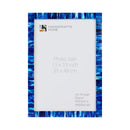 Poster Picture Frame Classic Pattern Bone Inlay Collection in 5 Sizes, Blue