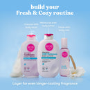 eos Cashmere Body Wash – Fresh & Cozy, Moisturizing Body Wash, Creamy Gel Formula, with Shea Butter, Glycerin, Vitamin E, pH Balanced, Sensitive Skin, Vegan, 16 fl oz
