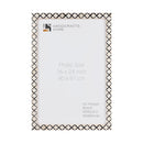 Poster Picture Frame Moroccan Bone & Resin Inlay Collection in 9 Sizes, Black