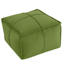 Round Pouf Ottoman Foot Rest, 20"x15"
