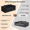 Queen Convertible Sofa Bed, Corduroy Folding Couch