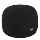 Round Pouf Ottoman Foot Rest, 20"x15"