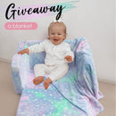 Children's Fold Out Sofa with Blanket