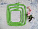 Plastic Square Hoop Nurge 170-14 Green