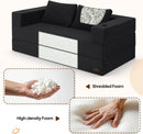 Queen Convertible Sofa Bed, Corduroy Folding Couch