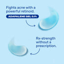 Differin Acne Retinoid Treatment Gel, 0.1% Adapalene, 45g Pump