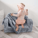 Children's Fold Out Sofa with Blanket