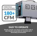New Comfort PLCOZ12K Stainless Steel 6,000 to 14,000 mg/hr Commercial Ozone Generator and Air Purifier