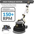Prolux PLC13 13" Heavy Duty Single Pad Commercial Polisher Floor Buffer Machine Scrubber