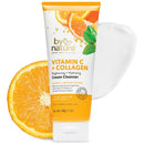 By Nature Vitamin C + Collagen Face Cream Cleanser - 7 oz
