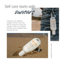 Coral Reef Safe Sunscreen Lotion TSA Compliant SPF 30 Biodegradable Zinc