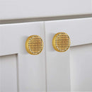 Mascot Hardware 1-3/5 in. Round Wooded Drawer Cabinet Knob