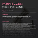 Abib PDRN Volume fill-it Booster Cream 2.5 tube | Facial Volume Plumping with PDRN 15,000ppm Peptides Retinal | For Forehead, Smile Lines & Neck Wrinkles | Anti-Aging Firming | 1.01 fl oz