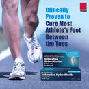 Terbinafine Hydrochloride 1% for 1 Week Athlete’s Foot Treatment AntiFungal Cream Fast Symptom Relief & Prevents Recurrence 1 oz. (30 g) Pack of 2