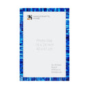 Poster Picture Frame Classic Pattern Bone Inlay Collection in 5 Sizes, Blue