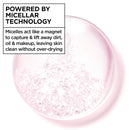 Garnier Micellar Water, Hydrating Facial Cleanser & Makeup Remover, Suitable for Sensitive Skin, Vegan, Cruelty Free, 13.5 Fl Oz (400mL), 2 Count
