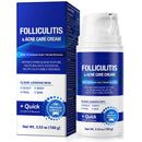 Folliculitis Treatment Cream, Fast Acting & Soothing for Folliculitis Scalp, Clogged Pores, Bumps, Excess Oil, for Face & Body|100g