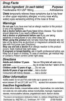 RXZELL Allergy Relief | Fexofenadine HCl 180mg, 24-Hour Antihistamine, Non-Drowsy (30 Count (Pack of 2))