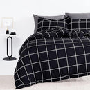 Damask Pattern Printed Duvet Cover Set